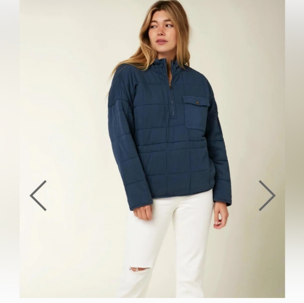 Mable quilted pullover